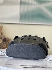 Louis Vuitton | Black Epi Backpack - M41079 - 26 x 47 x 13 cm - 3