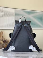 Louis Vuitton | Black Epi Backpack - M41079 - 26 x 47 x 13 cm - 2