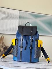 Louis Vuitton | Blue Epi Backpack - 41 x 47 x 13 cm - 1