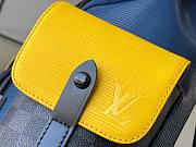 Louis Vuitton | Blue Epi Backpack - 41 x 47 x 13 cm - 5