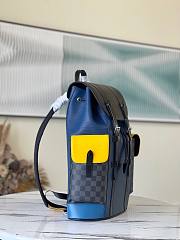 Louis Vuitton | Blue Epi Backpack - 41 x 47 x 13 cm - 3