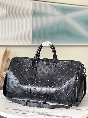 Louis Vuitton | Keepall Bandoulière 50 Black - M57963 - 50 x 29 x 23 cm
