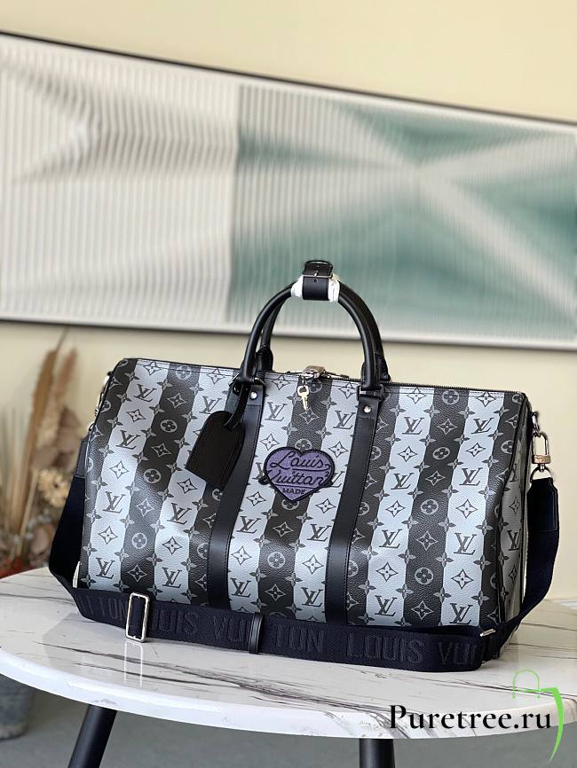 Louis Vuitton Virgil Abloh Ebene Monogram Coated Canvas Airplane Bag Silver  Hardware, 2021 Available For Immediate Sale At Sotheby's