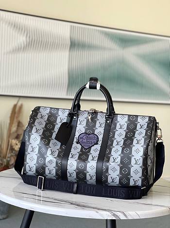 Louis Vuitton | Keepall Bandoulière 50 travel bag - M45966 - 50 x 29 x 22 cm