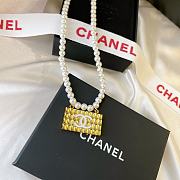 CHANEL Necklace Pearl - 4