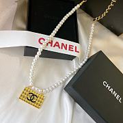 CHANEL Necklace Pearl - 3