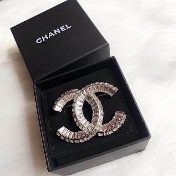 Chanel Silver Brooch 01