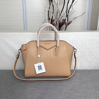 Givenchy | Small Antigona Bag In Box Leather In Beige - BB500C - 28cm