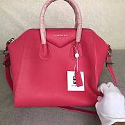 Givenchy | Small Antigona Bag In Box Leather In Pink - BB500C - 28 cm - 4