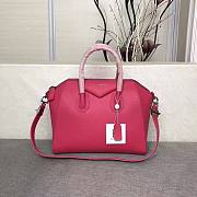 Givenchy | Small Antigona Bag In Box Leather In Pink - BB500C - 28 cm - 5
