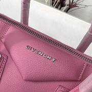 Givenchy | Small Antigona Bag In Box Leather In Light Pink - BB500C - 28 cm - 5