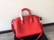 Givenchy | Antigona Bag In Box Leather In Red - BB500C - 33 cm - 1