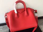 Givenchy | Antigona Bag In Box Leather In Red - BB500C - 33 cm - 2