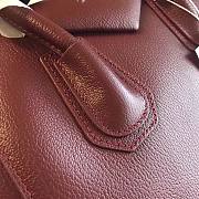 Givenchy | Antigona Bag In Box Leather In Red Wine - BB500C - 33 cm - 3