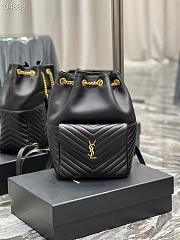 YSL | Joe Backpack In Lambskin Black - 672609 - 22 x 29 x 15 cm - 1