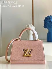 Louis Vuitton | Twist One Handle PM handbag Rose Pink - M57584 - 25 x 17 x 11 cm - 5