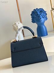 Louis Vuitton | Twist One Handle PM Marine Blue Bag - M58793 - 25 x 17 x 11 cm - 6