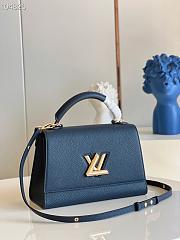 Louis Vuitton | Twist One Handle MM Marine Blue Bag - 29 x 21 x 12 cm - 5