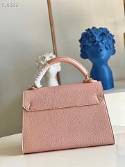 Louis Vuitton | Twist One Handle MM Rose Pink Bag - 29 x 21 x 12 cm - 5