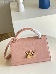 Louis Vuitton | Twist One Handle MM Rose Pink Bag - 29 x 21 x 12 cm - 6