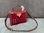 VALENTINO | Garavani Rockstud Alcove Red handbag - WW2B0J - 22 x 17 x 9cm - 1