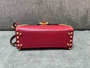 VALENTINO | Garavani Rockstud Alcove Red handbag - WW2B0J - 22 x 17 x 9cm - 4