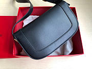 VALENTINO | Garavani SUPERVEE shoulder black bag - 26.5x9x15cm - 2