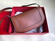 VALENTINO | Garavani SUPERVEE shoulder Brown bag - 26.5x9x15cm - 4