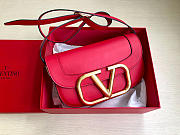 VALENTINO | Garavani SUPERVEE shoulder red bag - 26.5x9x15cm - 1