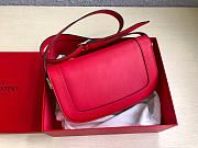 VALENTINO | Garavani SUPERVEE shoulder red bag - 26.5x9x15cm - 6
