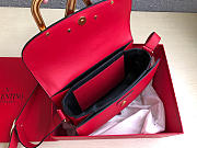 VALENTINO | Garavani SUPERVEE shoulder red bag - 26.5x9x15cm - 4