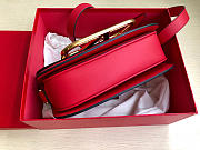 VALENTINO | Garavani SUPERVEE shoulder red bag - 26.5x9x15cm - 2