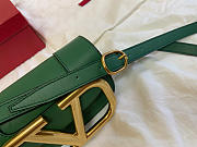 VALENTINO | Garavani SUPERVEE shoulder green bag - 18x7.5x12.5cm - 4