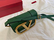 VALENTINO | Garavani SUPERVEE shoulder green bag - 18x7.5x12.5cm - 3