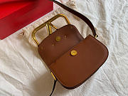 VALENTINO | Garavani SUPERVEE shoulder brown bag - 18x7.5x12.5cm - 2