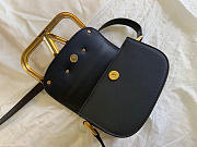 VALENTINO | Garavani SUPERVEE shoulder black bag - 18x7.5x12.5cm - 3