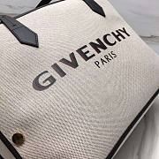 Givenchy | Medium Bond Canvas & Leather Black Tote bag - 43 x 29 x 16 cm - 2