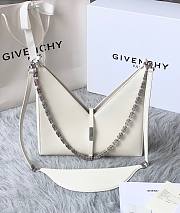 GIVENCHY | Small Cut Out Bag In White - BB50GT - 27x27x6cm - 1