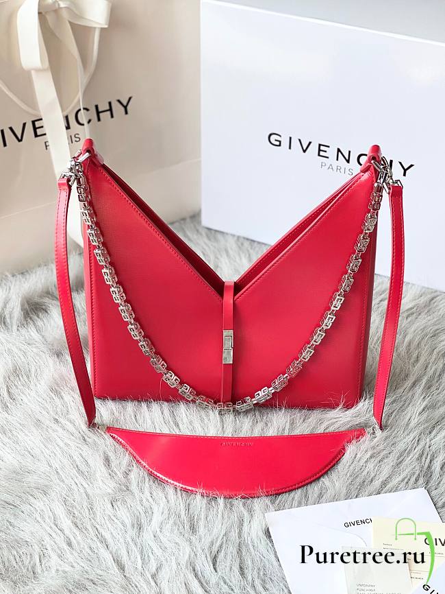 GIVENCHY | Small Cut Out Bag In Red - BB50GT - 27x27x6cm - 1