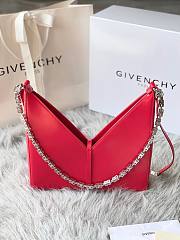 GIVENCHY | Small Cut Out Bag In Red - BB50GT - 27x27x6cm - 5