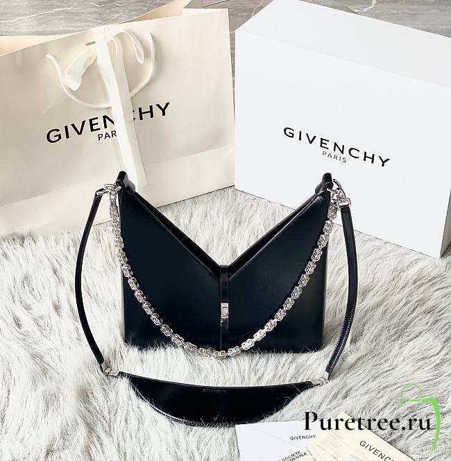 GIVENCHY | Small Cut Out Bag In Black - BB50GT - 27x27x6cm - 1