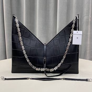 GIVENCHY | Small Cut Out bag in Black crocodile - BB50GT - 27x27x6cm
