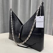GIVENCHY | Small Cut Out bag in Black crocodile - BB50GT - 27x27x6cm - 4