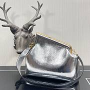 FENDI | First Medium Silver Bag - 8BP127 - 32.5x15x23.5cm - 3