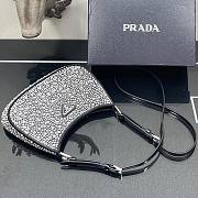 PRADA | Prada Cleo satin bag - 1BC169 - 18.5 x 4.5 x 2.2 cm - 6