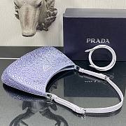 PRADA | Prada Cleo satin Wisteria bag - 1BC169 - 18.5 x 4.5 x 2.2 cm - 4