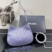 PRADA | Prada Cleo satin Wisteria bag - 1BC169 - 18.5 x 4.5 x 2.2 cm - 5