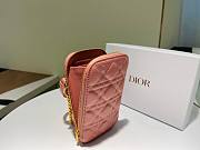 Dior | Lady Dior Dark Nude phone holder - S0872O - 18 x 10.5 x 2.5 cm - 6