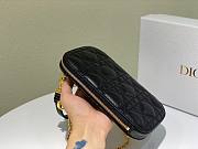 Dior | Lady Dior Black phone holder - S0872O - 18 x 10.5 x 2.5 cm - 5