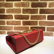 GUCCI | Padlock Medium Signature Red bag - 409486 - 30 x 19 x 10 cm - 4